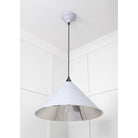Smooth Nickel Hockley Pendant in Birch | From The Anvil - Hockley - From The Anvil - Yester Home