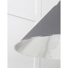 Smooth Nickel Hockley Pendant in Bluff | From The Anvil - Hockley - From The Anvil - Yester Home