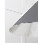 Smooth Nickel Hockley Pendant in Bluff | From The Anvil-Hockley-Yester Home