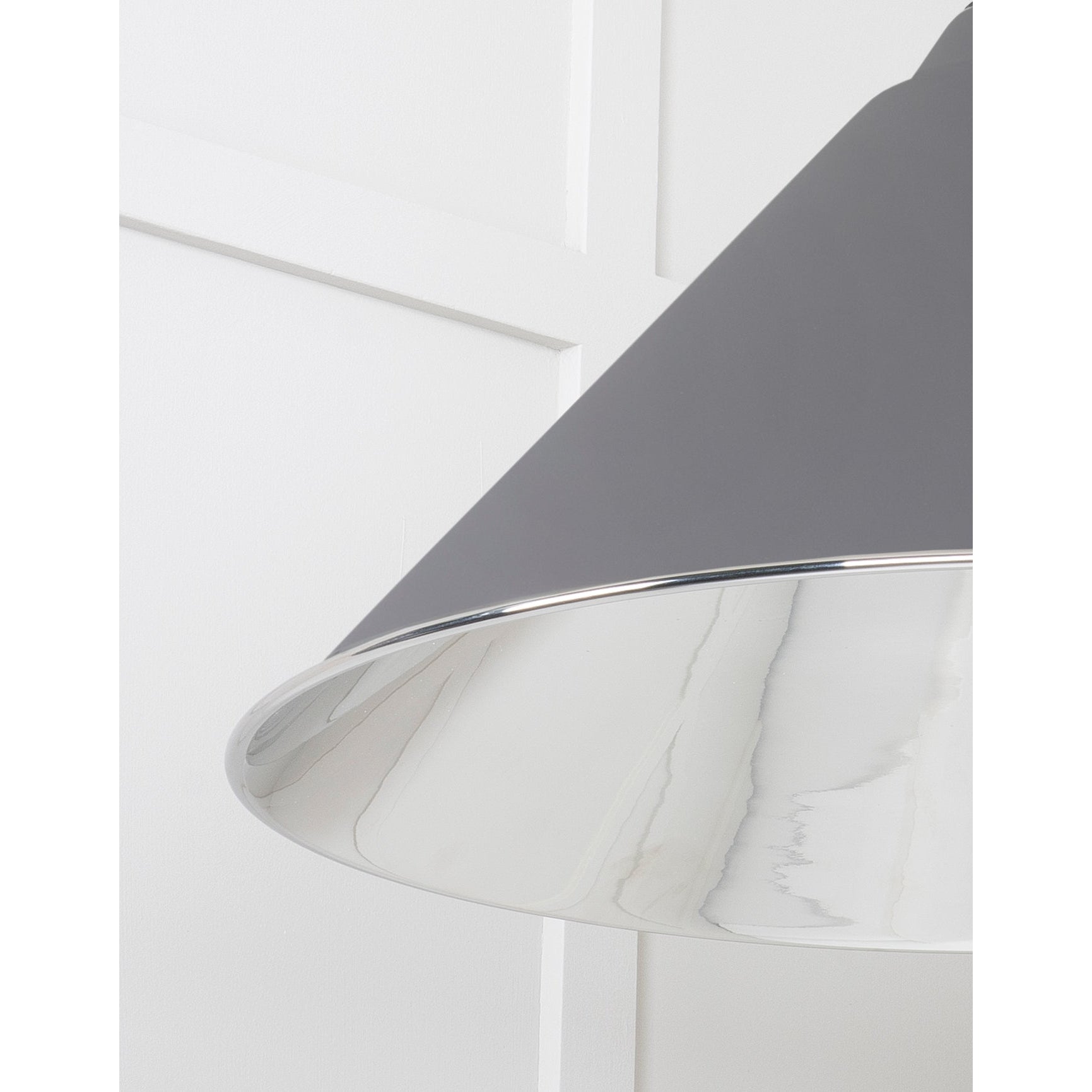 Smooth Nickel Hockley Pendant in Bluff | From The Anvil-Hockley-Yester Home