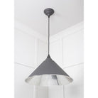 Smooth Nickel Hockley Pendant in Bluff | From The Anvil-Hockley-Yester Home