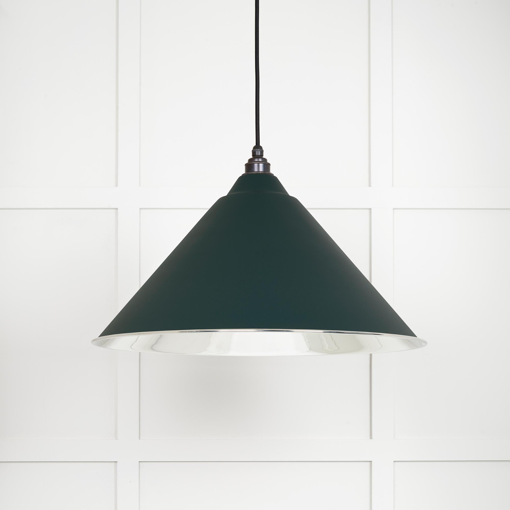 Smooth Nickel Hockley Pendant in Dingle | From The Anvil - Hockley - From The Anvil - Yester Home