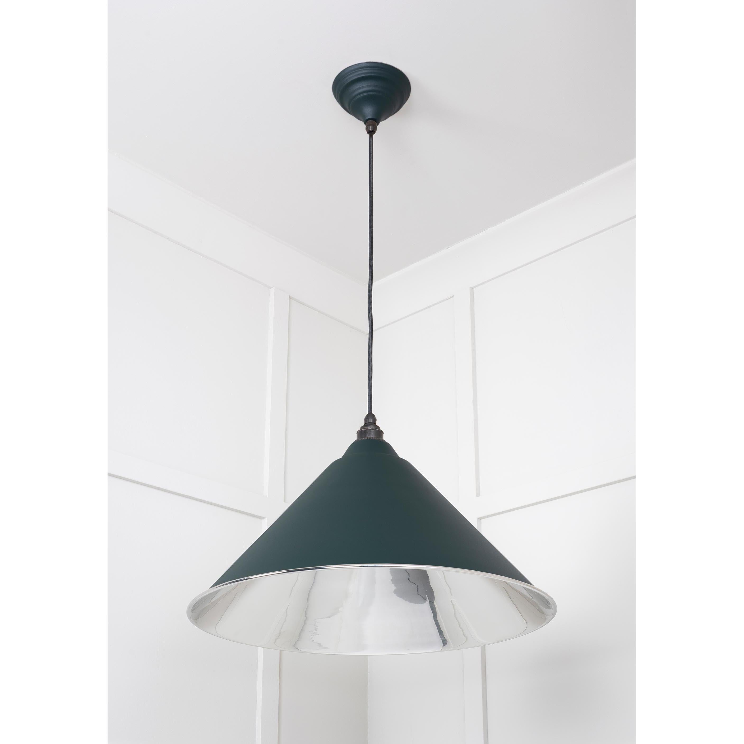 Smooth Nickel Hockley Pendant in Dingle | From The Anvil - Hockley - From The Anvil - Yester Home