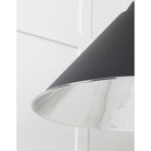 Smooth Nickel Hockley Pendant in Elan Black | From The Anvil - Hockley - From The Anvil - Yester Home