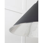 Smooth Nickel Hockley Pendant in Elan Black | From The Anvil-Hockley-Yester Home
