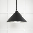 Smooth Nickel Hockley Pendant in Elan Black | From The Anvil - Hockley - From The Anvil - Yester Home