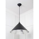 Smooth Nickel Hockley Pendant in Elan Black | From The Anvil - Hockley - From The Anvil - Yester Home
