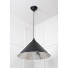 Smooth Nickel Hockley Pendant in Elan Black | From The Anvil - Hockley - From The Anvil - Yester Home