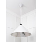 Smooth Nickel Hockley Pendant in Flock | From The Anvil - Hockley - From The Anvil - Yester Home