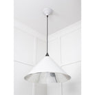 Smooth Nickel Hockley Pendant in Flock | From The Anvil-Hockley-Yester Home