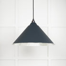 Smooth Nickel Hockley Pendant in Soot | From The Anvil - Hockley - From The Anvil - Yester Home