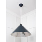 Smooth Nickel Hockley Pendant in Soot | From The Anvil - Hockley - From The Anvil - Yester Home