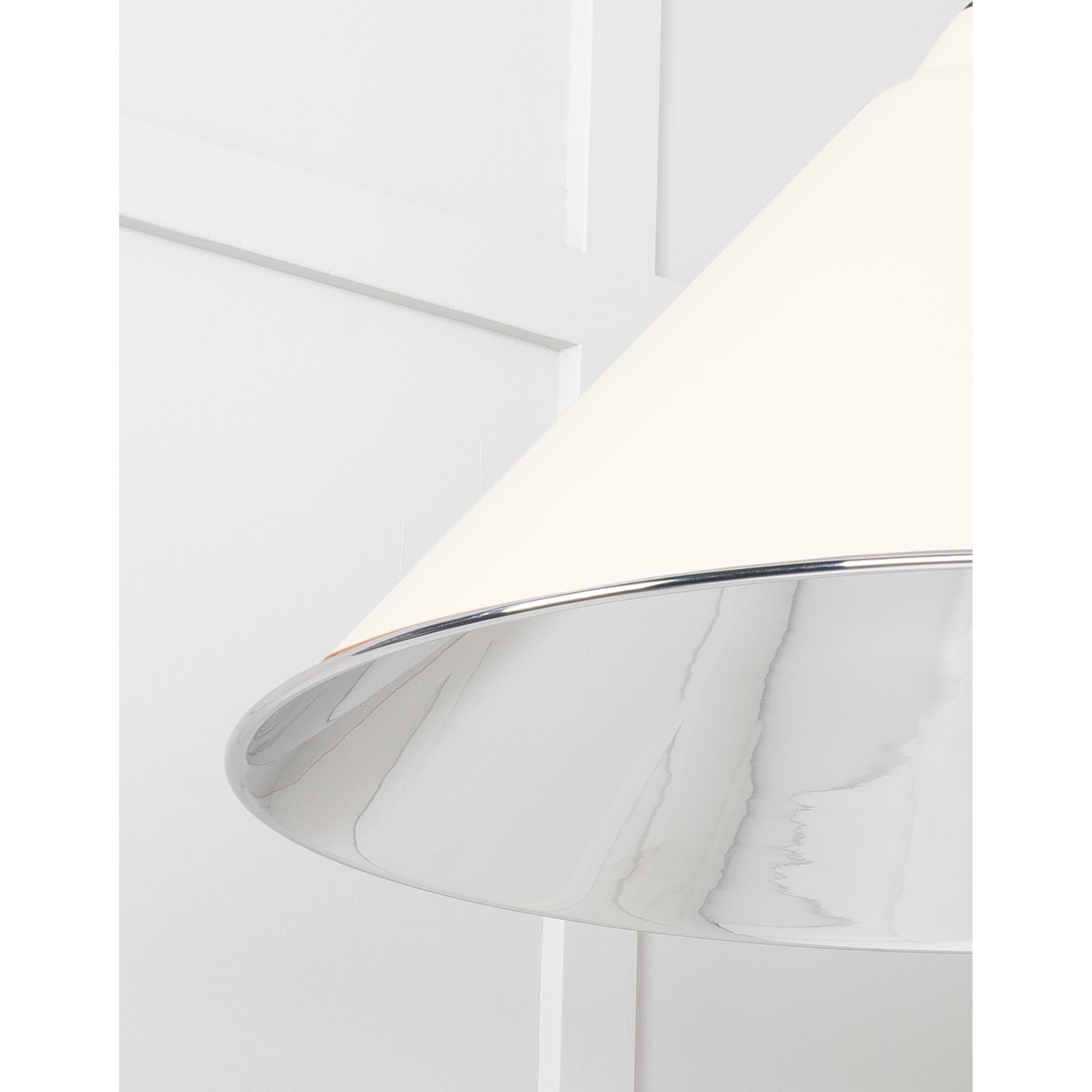Smooth Nickel Hockley Pendant in Teasel | From The Anvil - Hockley - From The Anvil - Yester Home