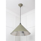 Smooth Nickel Hockley Pendant in Tump | From The Anvil-Hockley-Yester Home