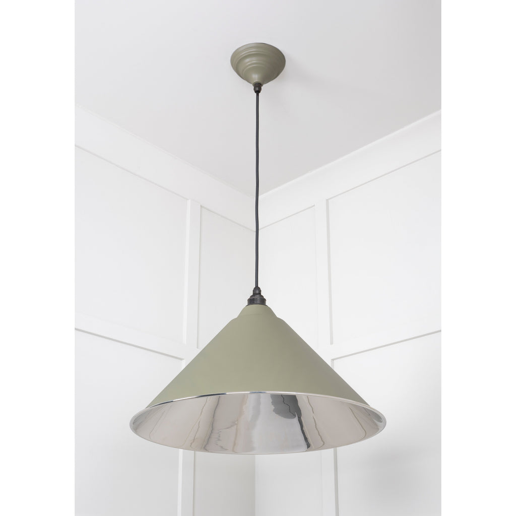 Smooth Nickel Hockley Pendant in Tump | From The Anvil