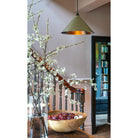 Smooth Nickel Hockley Pendant in Tump | From The Anvil-Hockley-Yester Home