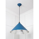Smooth Nickel Hockley Pendant in Upstream | From The Anvil - Hockley - From The Anvil - Yester Home