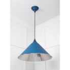 Smooth Nickel Hockley Pendant in Upstream | From The Anvil - Hockley - From The Anvil - Yester Home
