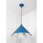 Smooth Nickel Hockley Pendant in Upstream | From The Anvil-Hockley-Yester Home