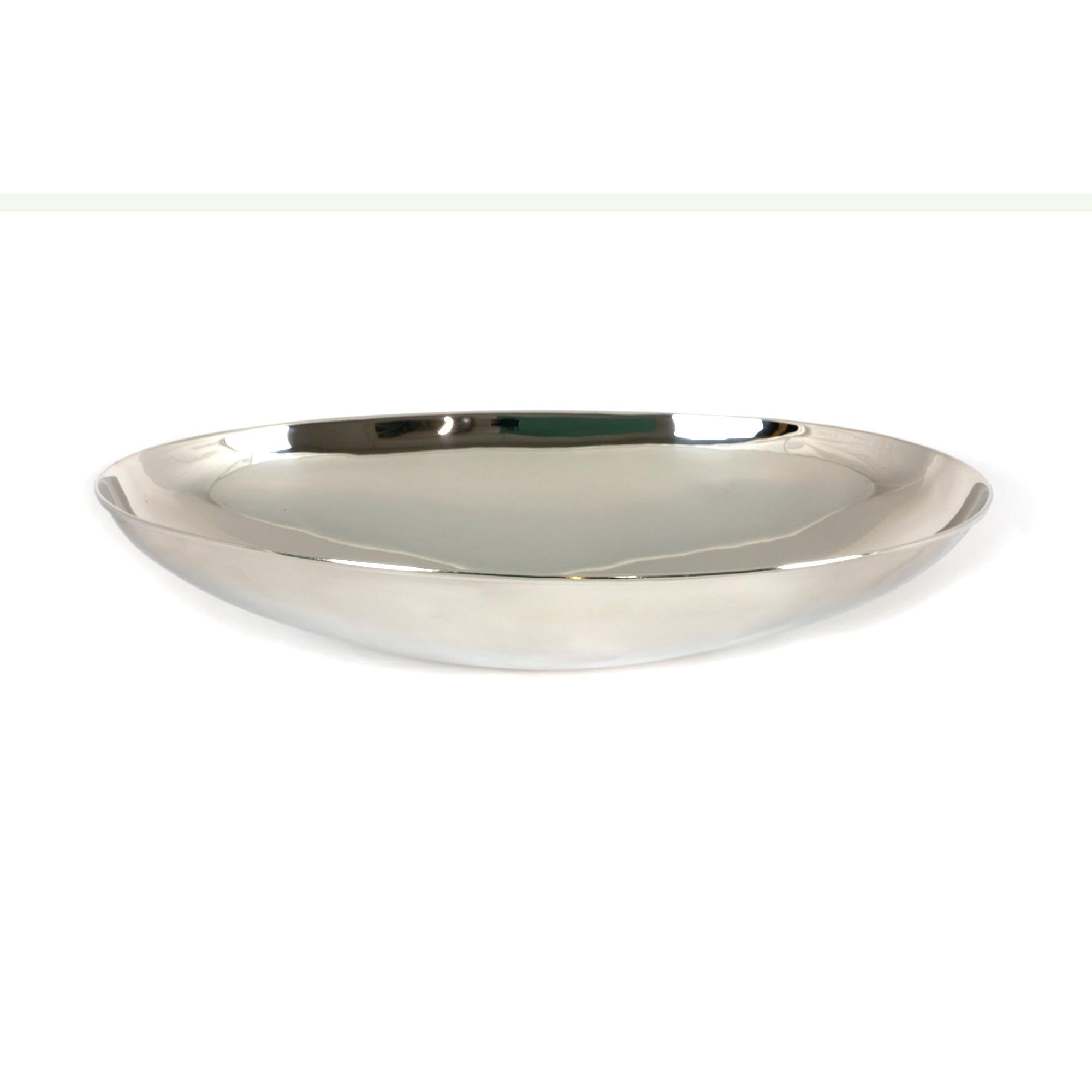 Smooth Nickel Oval Sink | From The Anvil - Sinks - From The Anvil - Yester Home