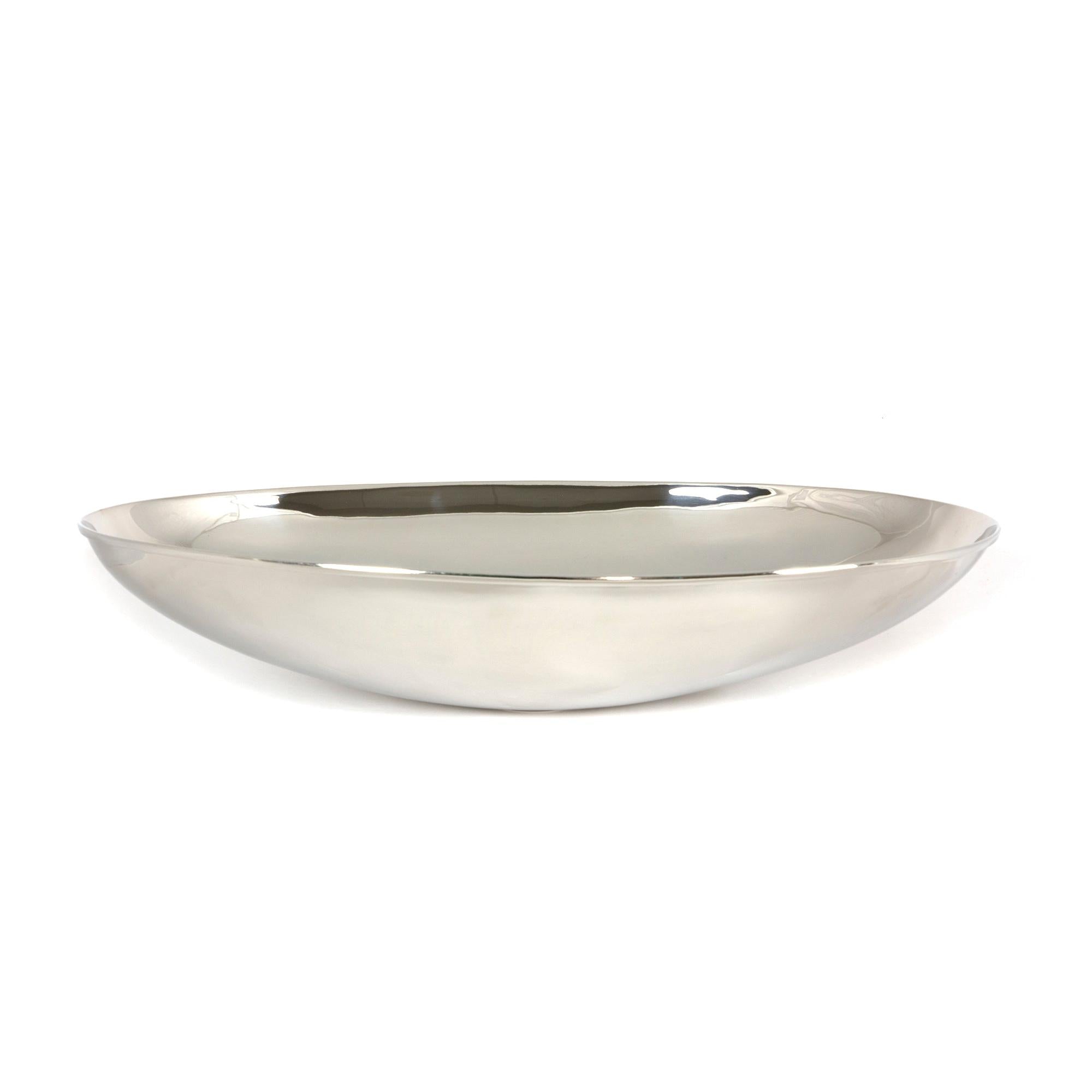 Smooth Nickel Oval Sink | From The Anvil - Sinks - From The Anvil - Yester Home