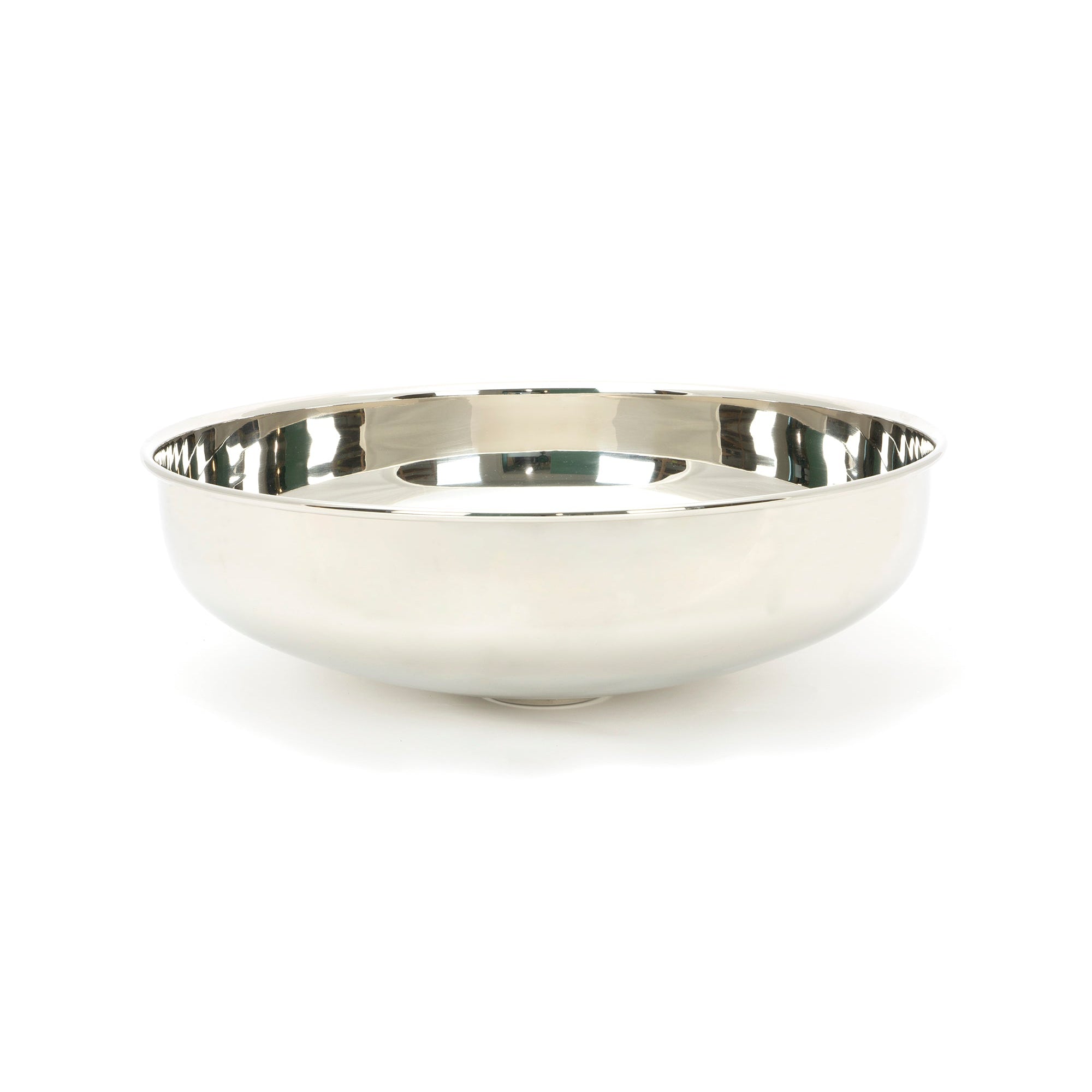 Smooth Nickel Round Sink | From The Anvil-Sinks-Yester Home