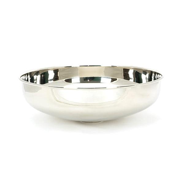 Smooth Nickel Round Sink | From The Anvil-Sinks-Yester Home