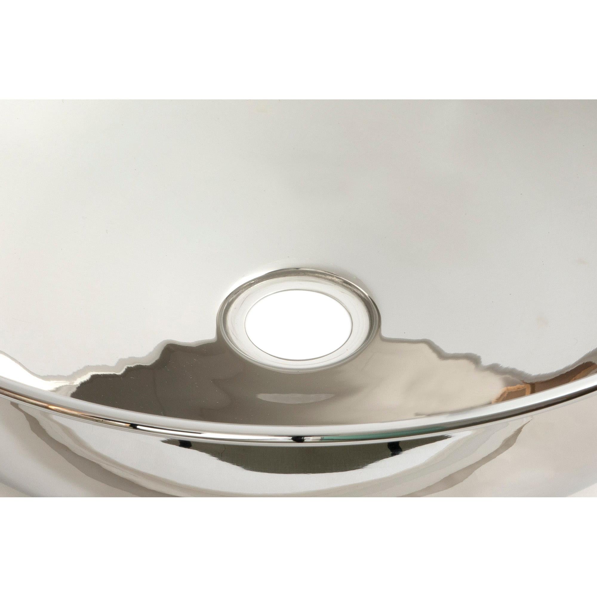 Smooth Nickel Round Sink | From The Anvil - Sinks - From The Anvil - Yester Home