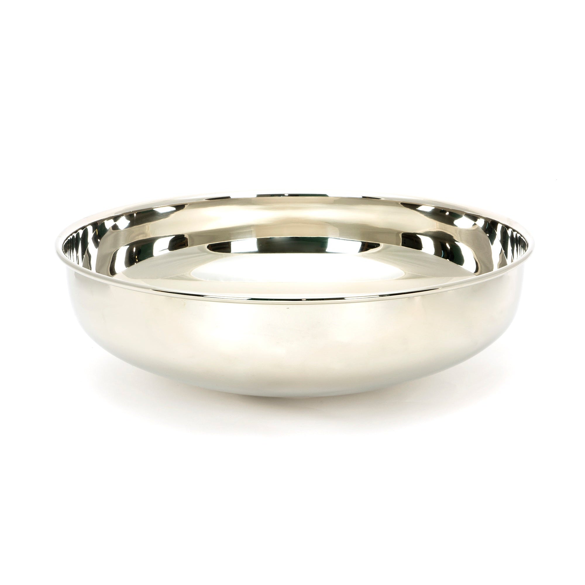 Smooth Nickel Round Sink | From The Anvil-Sinks-Yester Home