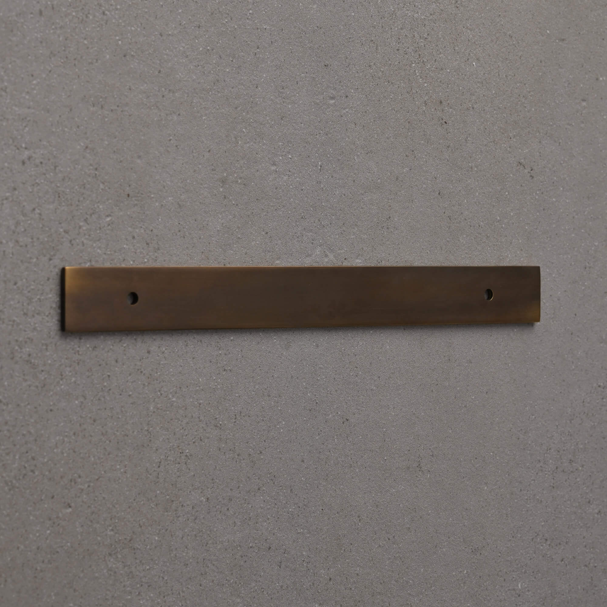 Solid Aged Brass Square Bar Pull Handles | 4 Sizes-Cabinet Handles-Yester Home