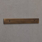 Solid Aged Brass Square Bar Pull Handles | 4 Sizes-Cabinet Handles-Yester Home