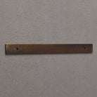 Solid Aged Brass Square Bar Pull Handles | 4 Sizes-Cabinet Handles-Yester Home