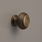 Solid Brass Beehive Cupboard Knobs-Cabinet Knobs-Yester Home