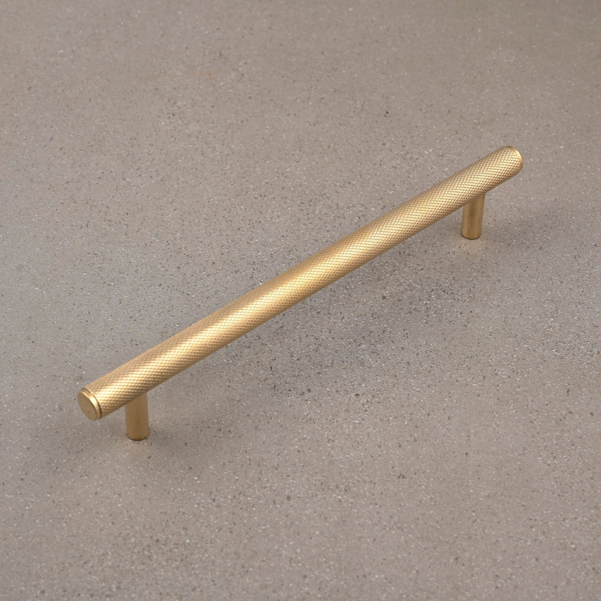 Solid Brass Knurled Cabinet Handles-Cabinet Handles-Yester Home