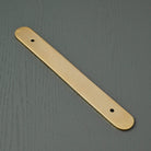 Solid Brass Oval Cabinet Handle Backplates - Cabinet Handles - Yester Home - Yester Home
