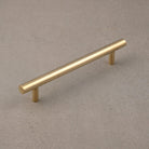 Solid Brass Round Bar Cabinet Handles-Cabinet Handles-Yester Home