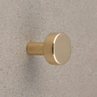 Solid Brass Round Bar Cabinet Handles-Cabinet Handles-Yester Home