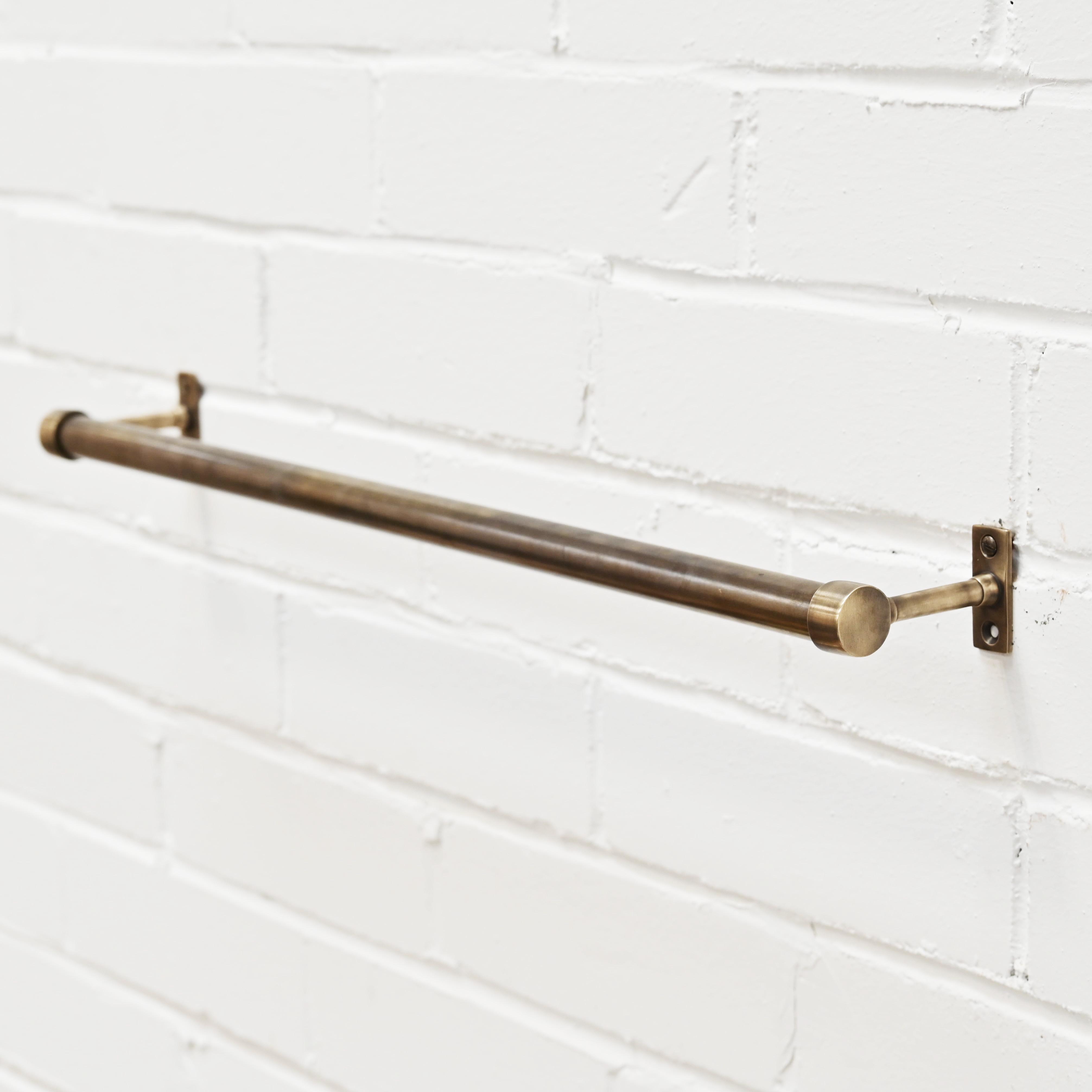 Solid Brass Towel Rail