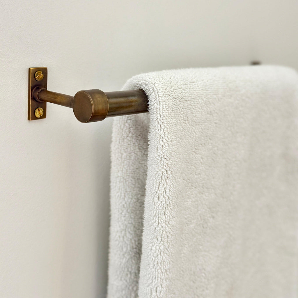 Solid Brass Towel Rail