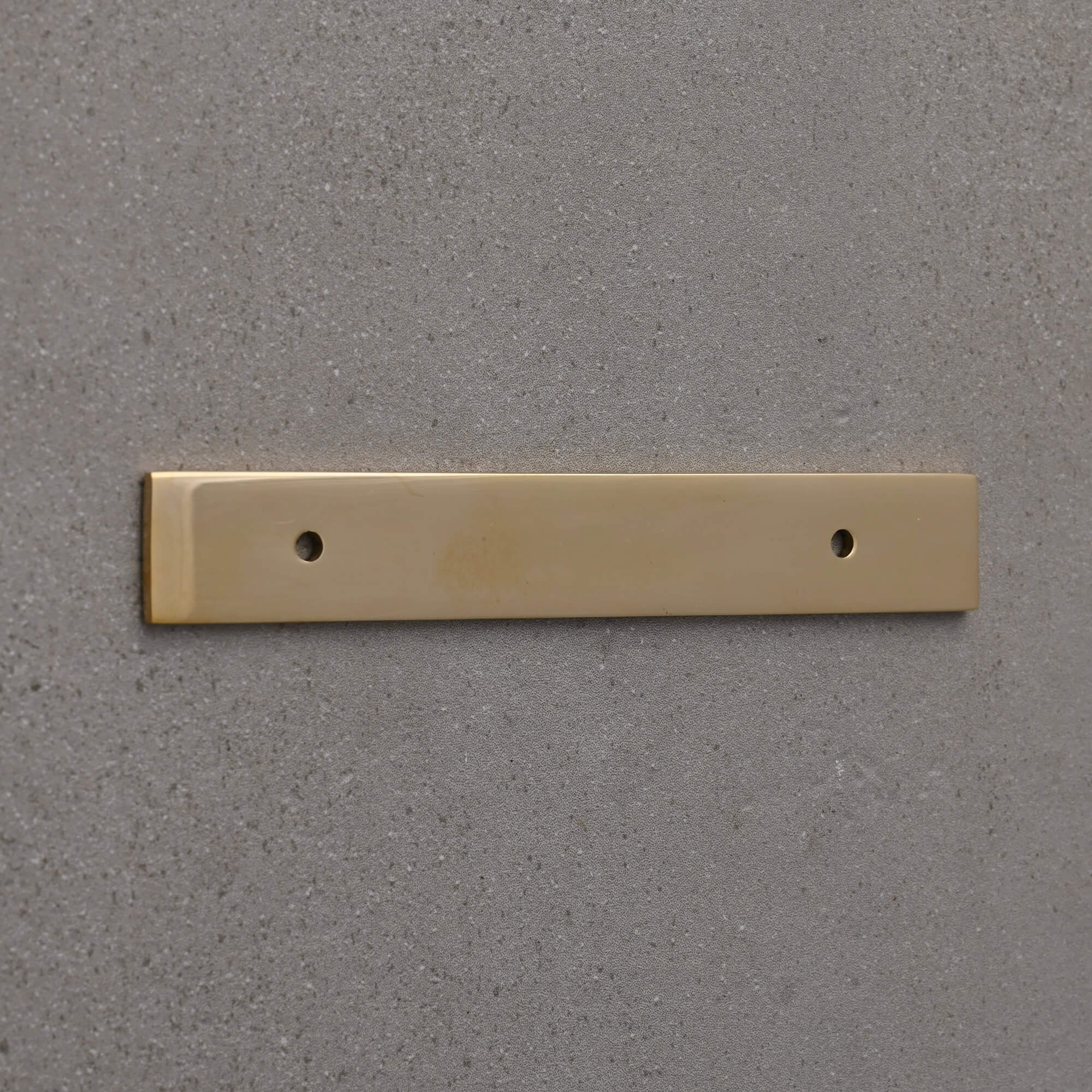 Solid Polished Brass Square Bar Pull Handles | 4 Sizes-Cabinet Handles-Yester Home