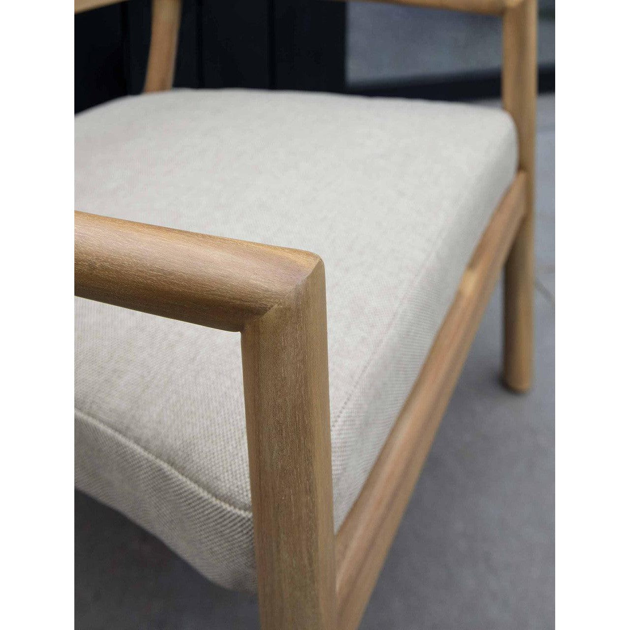 Somersham Armchair | Natural-Outdoor Chairs & Loungers-Yester Home