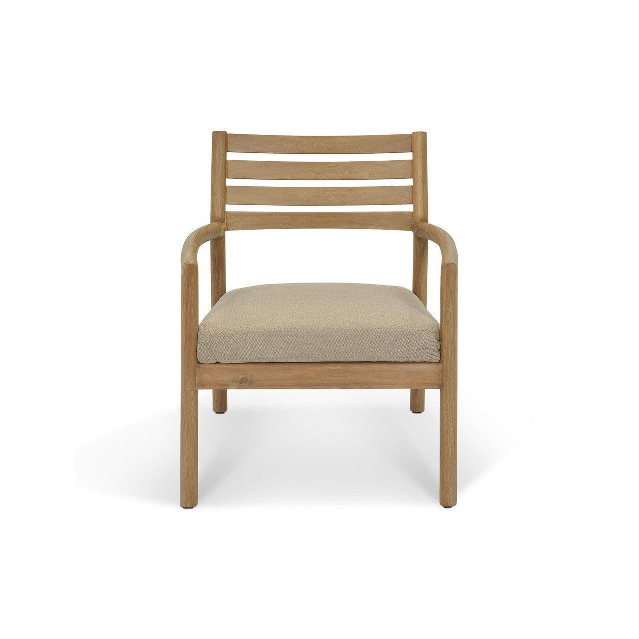 Somersham Armchair | Natural-Outdoor Chairs & Loungers-Yester Home