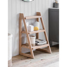 Southbourne Shelf Ladder Small - Beech-Bookcases & Shelving-Yester Home