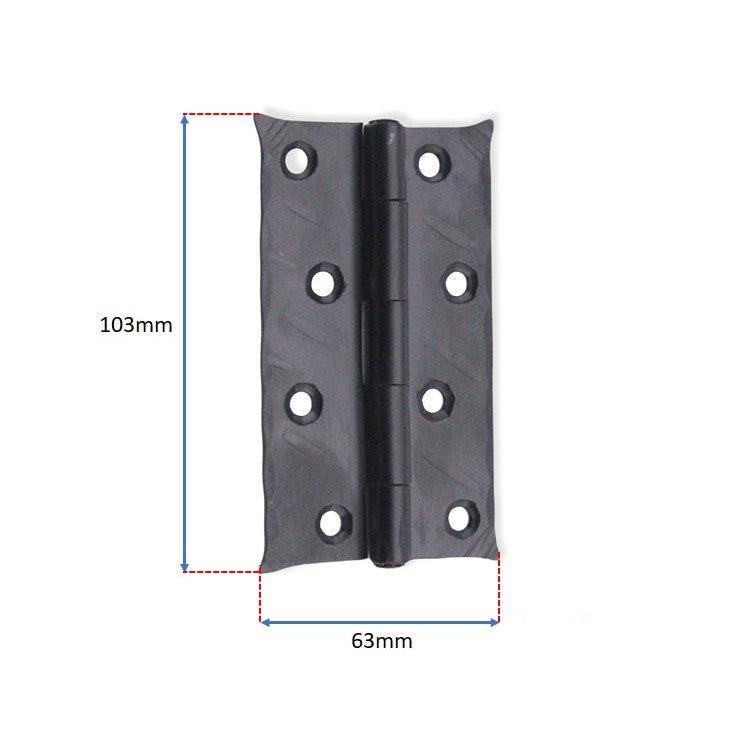 Spike Butt Hinges Large Matt Black-Hinges-Yester Home
