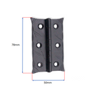 Spike Butt Hinges Medium Matt Black-Hinges-Yester Home