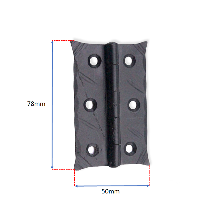 Spike Butt Hinges Medium Matt Black-Hinges-Yester Home