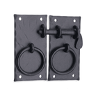 Spike Cabinet Lock Large Matt Black-Cabinet Locks-Yester Home