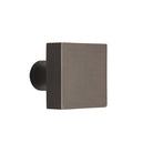 Square Cupboard Knob Gunmetal Grey-Cupboard Knobs-Yester Home