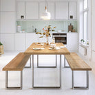 Square Industrial Legs-Industrial Legs-Yester Home