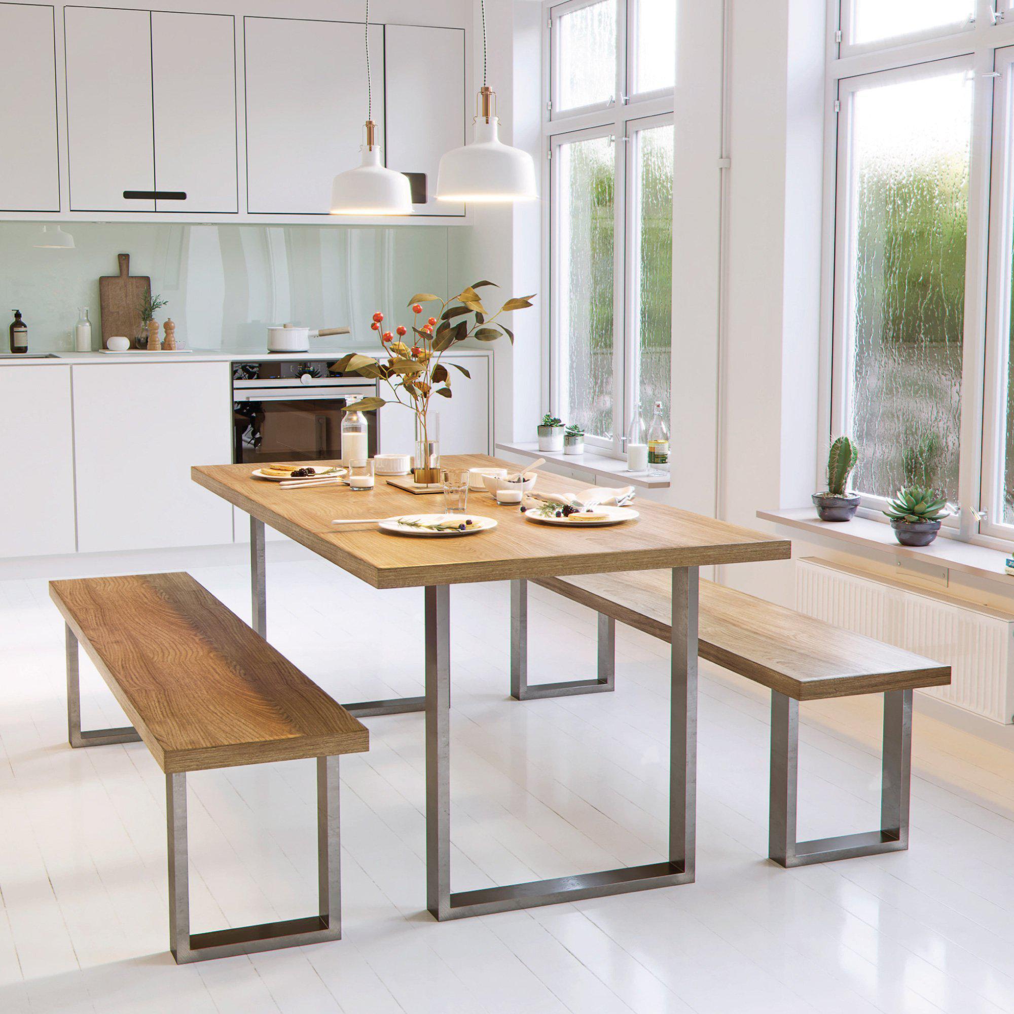 Square Industrial Legs-Industrial Legs-Yester Home